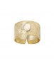 Bague ROMANE Quartz Rose- 4 Crosses