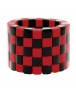 Bracelet damier rouge et noir - Marion Godart