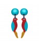Boucles d'oreilles perroquet - Marion Godart