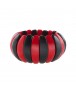 Bracelet Clementine noir et rouge  Marion Godart